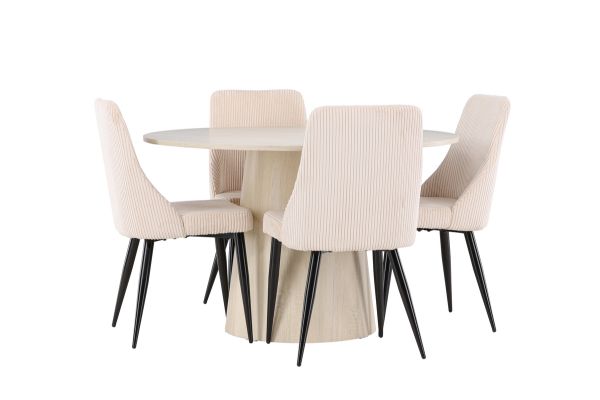 Imagine Lanzo Dining Table with Leone Dining Chair