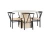 Imagine Lanzo Dining Table with Alfons Dining Chair