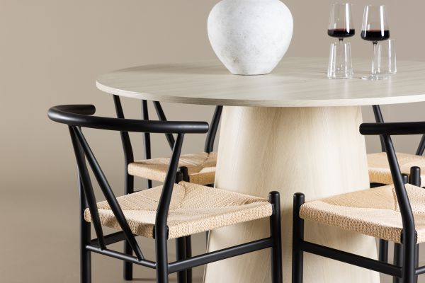 Imagine Lanzo Dining Table with Alfons Dining Chair