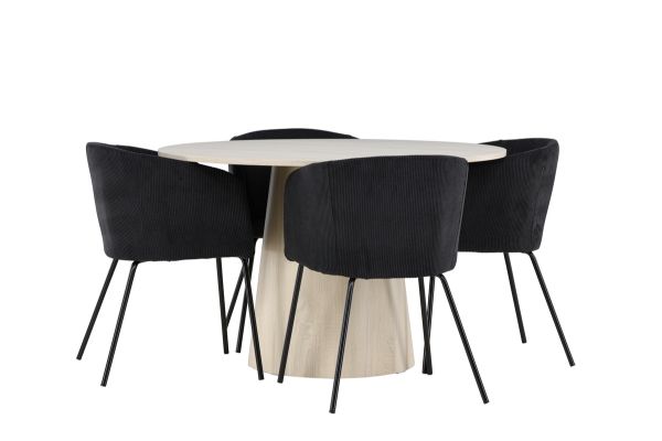 Imagine Lanzo Dining Table with Berit Dining Chair