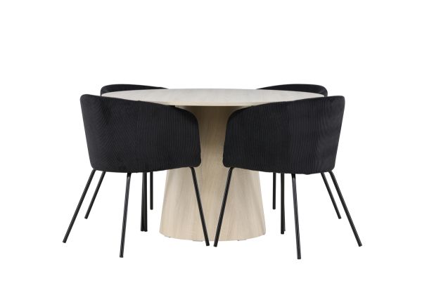 Imagine Lanzo Dining Table with Berit Dining Chair