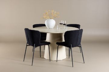 Imagine Lanzo Dining Table with Modesto Dining Chair