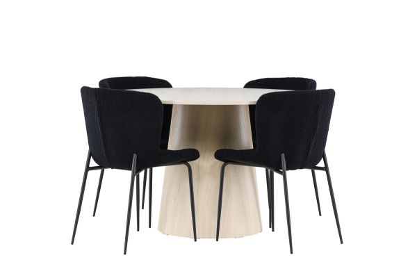 Imagine Lanzo Dining Table with Modesto Dining Chair