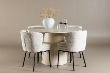 Imagine Lanzo Dining Table with Agnes Dining Chair