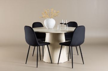 Imagine Lanzo Dining Table with Polar Dining Chair