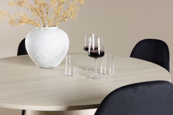 Imagine Lanzo Dining Table with Polar Dining Chair