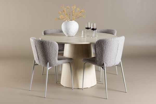 Imagine Lanzo Dining Table with Modesto Dining Chair