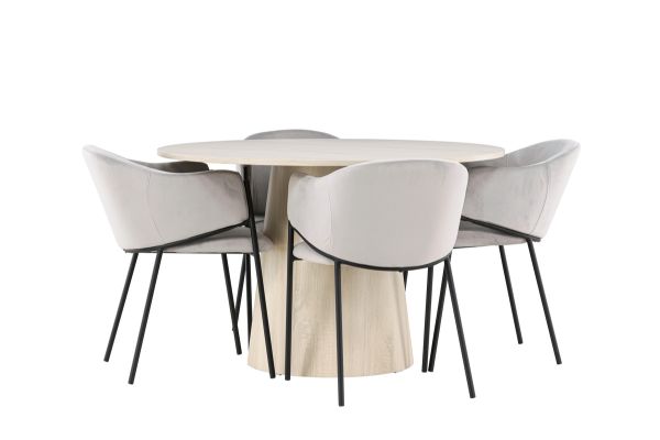 Imagine Lanzo Dining Table with Evelina Dining Chair