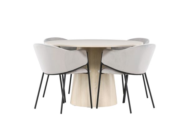 Imagine Lanzo Dining Table with Evelina Dining Chair