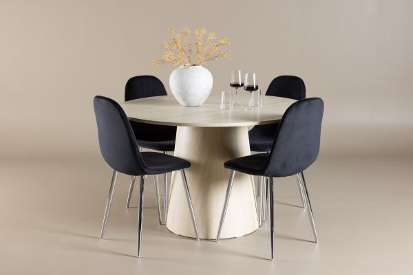 Imagine Lanzo Dining Table with Polar Dining Chair