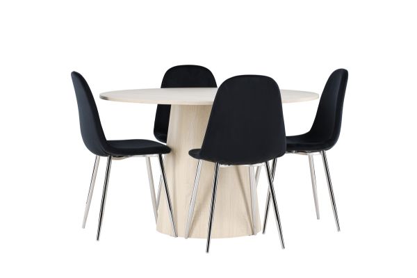 Imagine Lanzo Dining Table with Polar Dining Chair