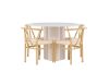 Imagine Olivia Dining Table with Alfons Dining Chair