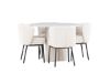 Imagine Olivia Dining Table with Agnes Dining Chair