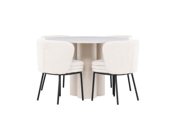 Imagine Olivia Dining Table with Agnes Dining Chair