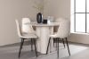 Imagine Olivia Dining Table with Polar Dining Chair