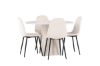 Imagine Olivia Dining Table with Polar Dining Chair