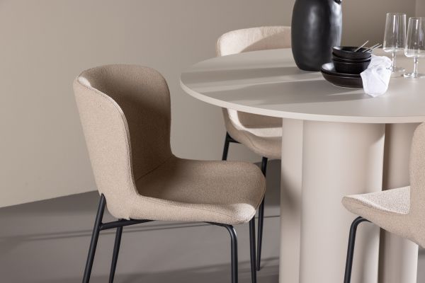 Imagine Olivia Dining Table with Modesto Dining Chair