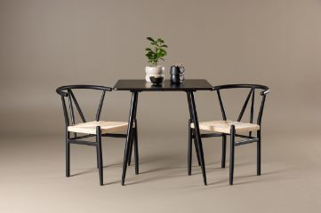 Imagine Polar Dining Table with Alfons Dining Chair