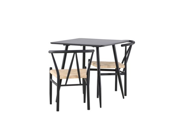 Imagine Polar Dining Table with Alfons Dining Chair