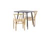 Imagine Polar Dining Table with Alfons Dining Chair