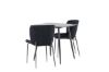 Imagine Polar Dining Table with Modesto Dining Chair