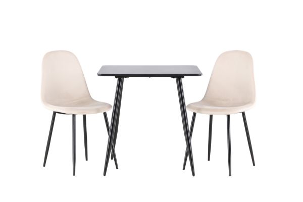 Imagine Polar Dining Table with Polar Dining Chair