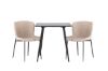 Imagine Polar Dining Table with Modesto Dining Chair