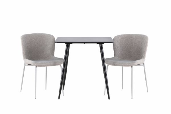 Imagine Polar Dining Table with Modesto Dining Chair