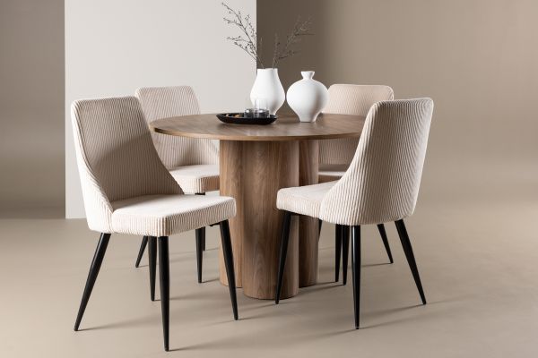 Imagine Olivia Dining Table with Leone Dining Chair