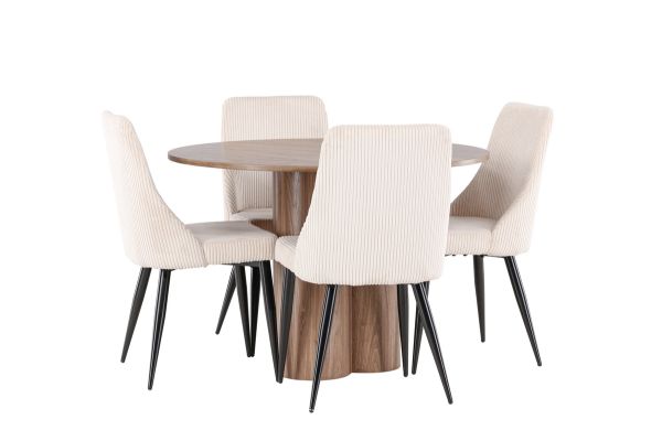 Imagine Olivia Dining Table with Leone Dining Chair