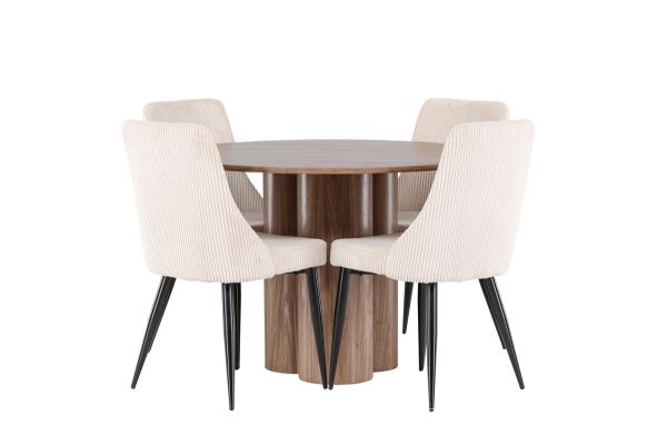 Imagine Olivia Dining Table with Leone Dining Chair