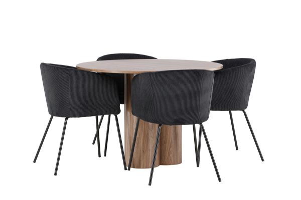 Imagine Olivia Dining Table with Berit Dining Chair