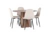 Imagine Olivia Dining Table with Polar Dining Chair