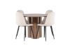 Imagine Olivia Dining Table with Polar Dining Chair