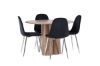 Imagine Olivia Dining Table with Polar Dining Chair