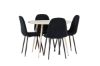 Imagine Plaza Dining Table with Polar Dining Chair