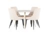 Imagine Plaza Dining Table with Leone Dining Chair