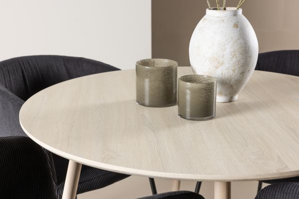 Imagine Plaza Dining Table with Berit Dining Chair