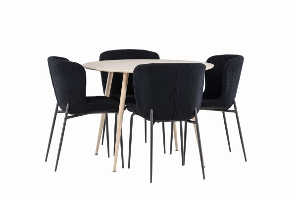 Imagine Plaza Dining Table with Modesto Dining Chair