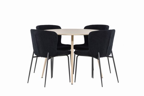 Imagine Plaza Dining Table with Modesto Dining Chair