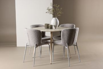 Imagine Plaza Dining Table with Modesto Dining Chair