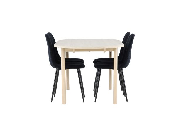 Imagine Andy Dining Table with Polar Dining Chair