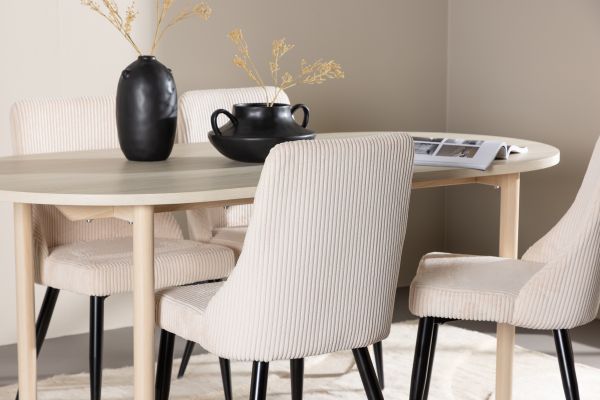 Imagine Andy Dining Table with Leone Dining Chair