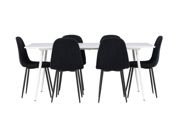 Imagine Silar Dining Table with Polar Dining Chair