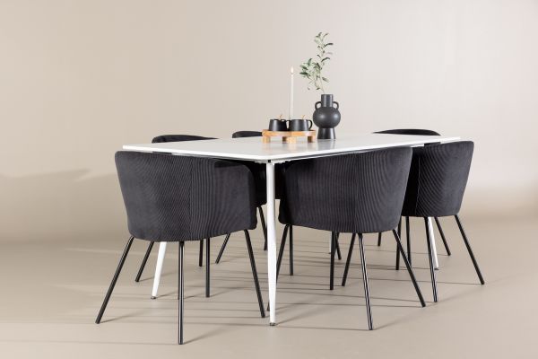 Imagine Silar Dining Table with Berit Dining Chair