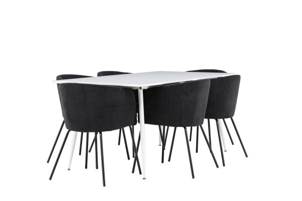 Imagine Silar Dining Table with Berit Dining Chair