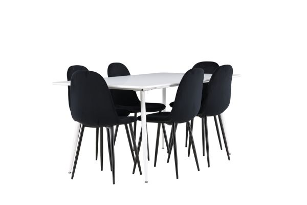 Imagine Silar Dining Table with Polar Dining Chair