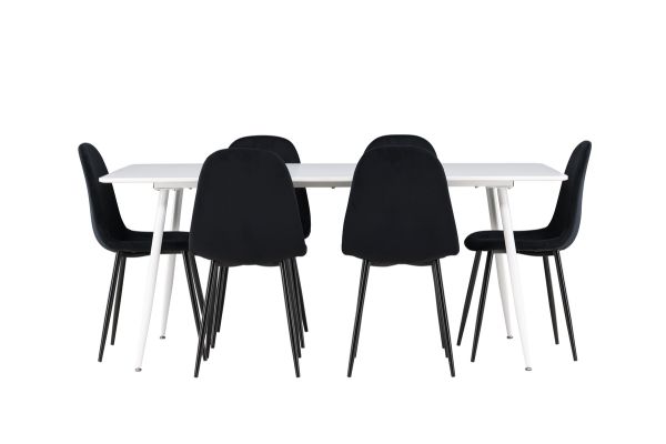 Imagine Silar Dining Table with Polar Dining Chair