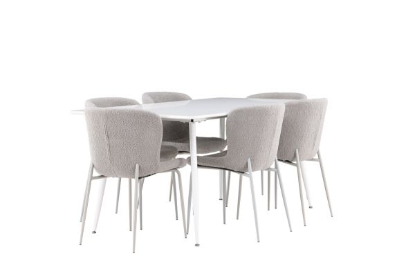 Imagine Silar Dining Table with Modesto Dining Chair