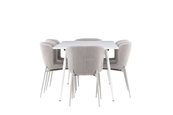 Imagine Silar Dining Table with Modesto Dining Chair